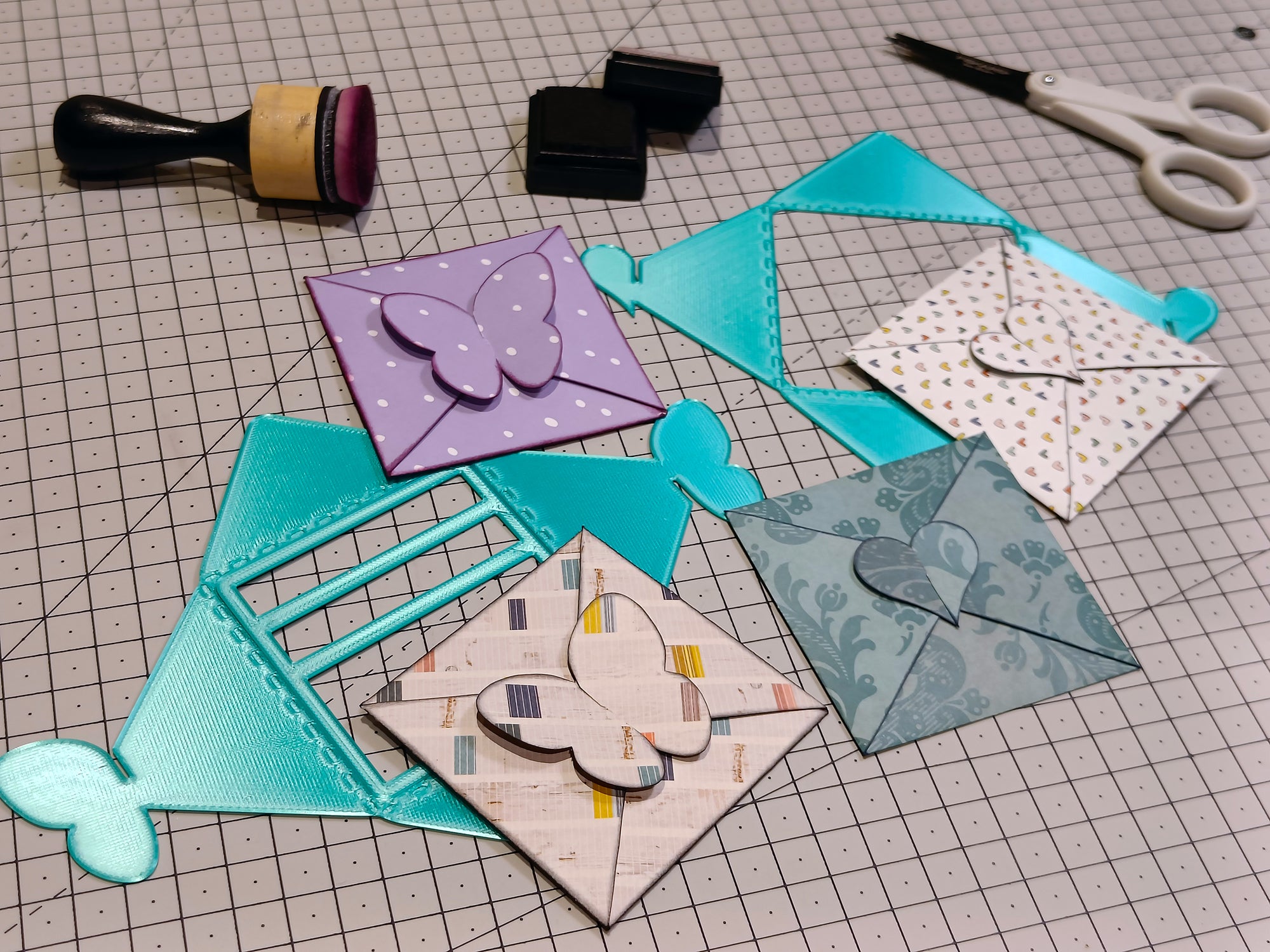 Kreative Mini-Umschläge #1