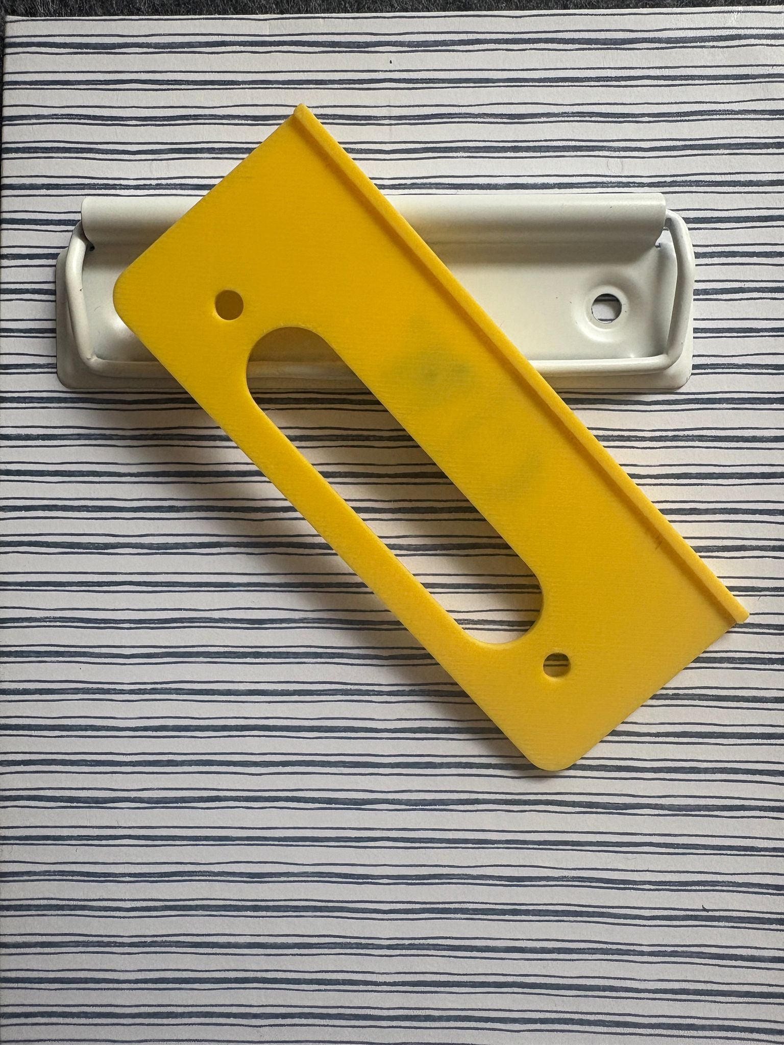 Schablone "Klemmbrettmechanik"