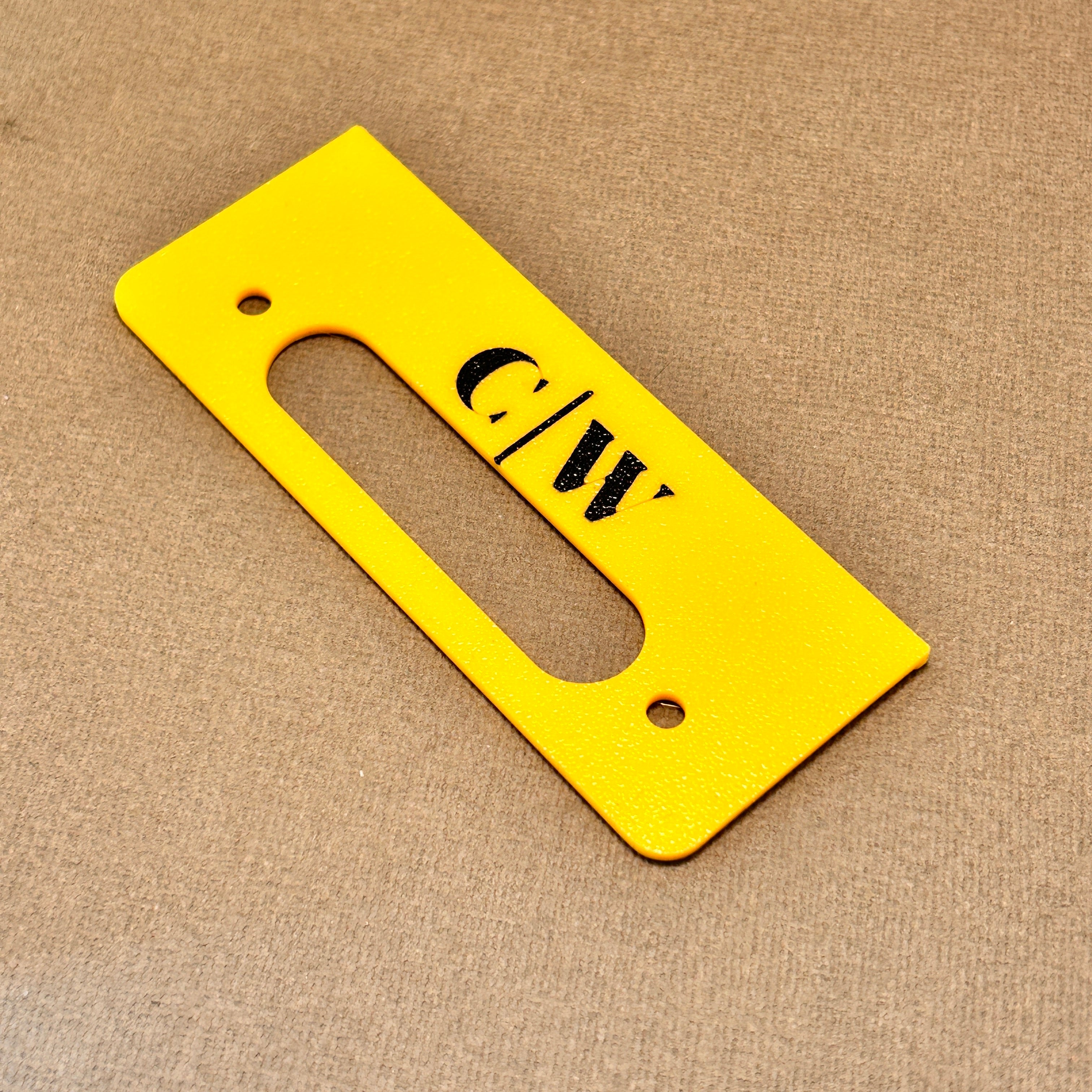 Schablone "Klemmbrettmechanik" schnell & einfach