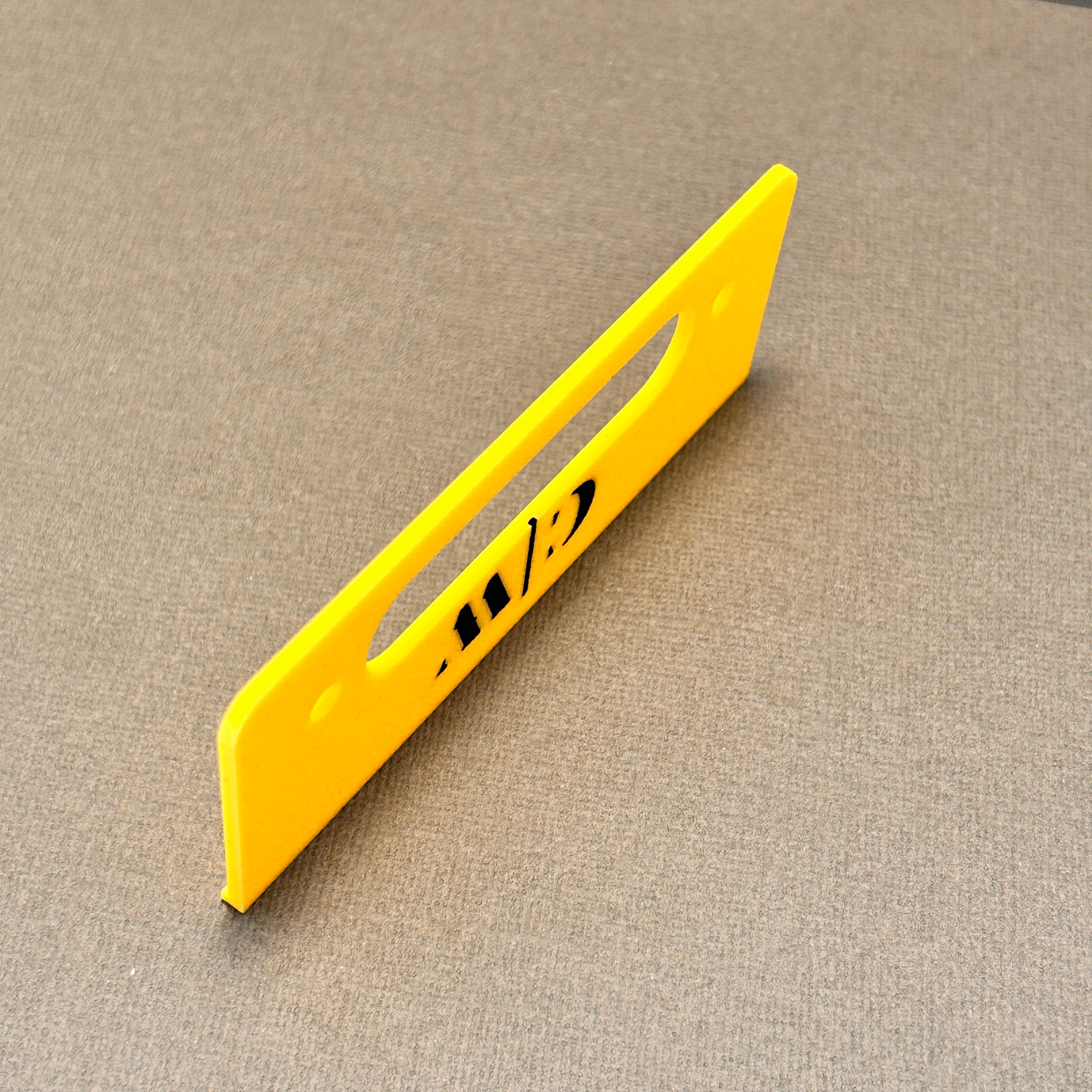 Schablone "Klemmbrettmechanik" schnell & einfach