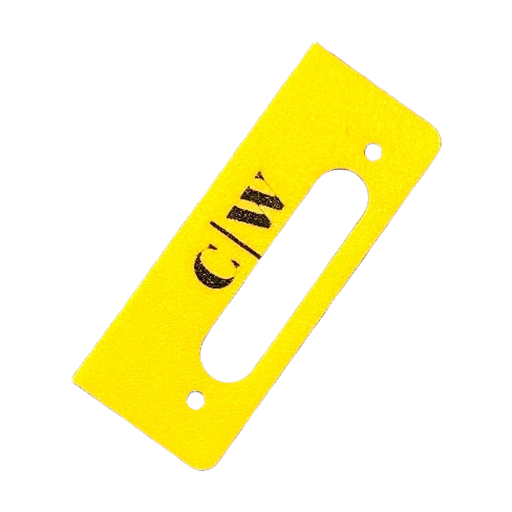 Schablone "Klemmbrettmechanik" schnell & einfach