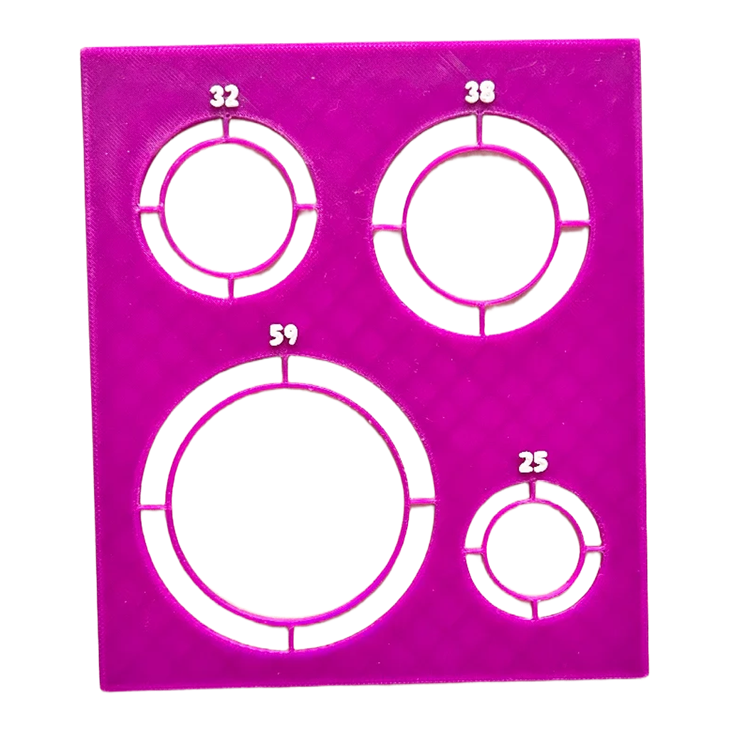 🎯 Button-Schablone für präzise Ergebnisse – schnell & einfach