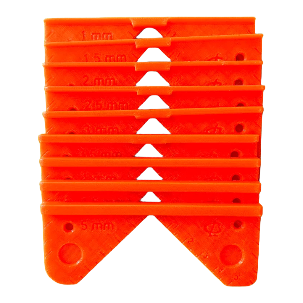 📐 Multifunktionale Buchumschlag-Schablone